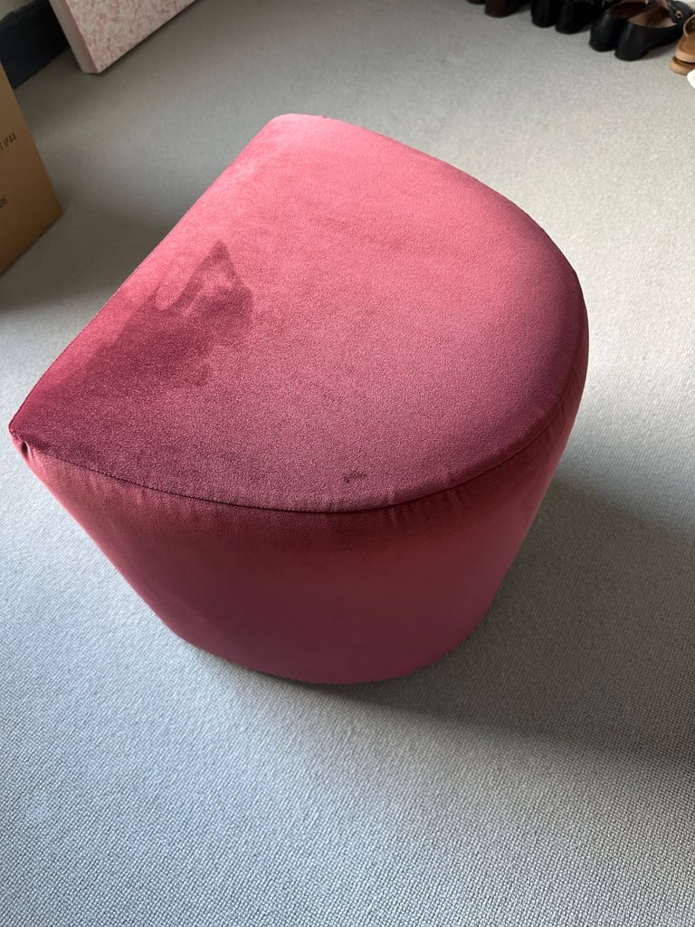 Loaf Aubergine Footstool – Perfect Condition – £150 (Stoke Newington)