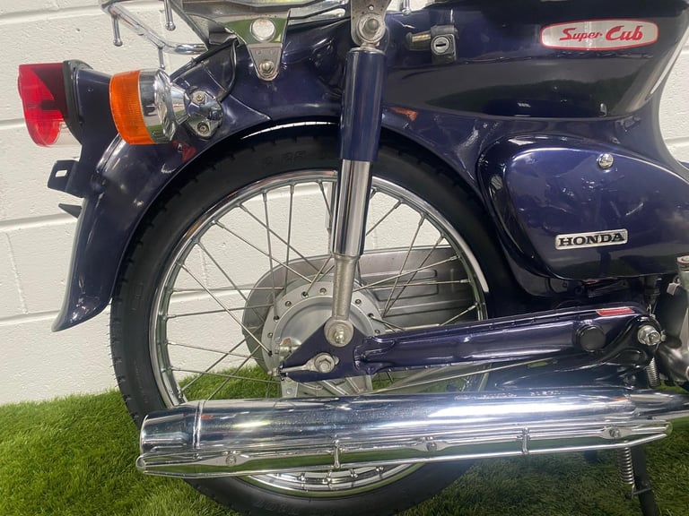 2007 JDM Honda C50 DX CDi in purply-blue