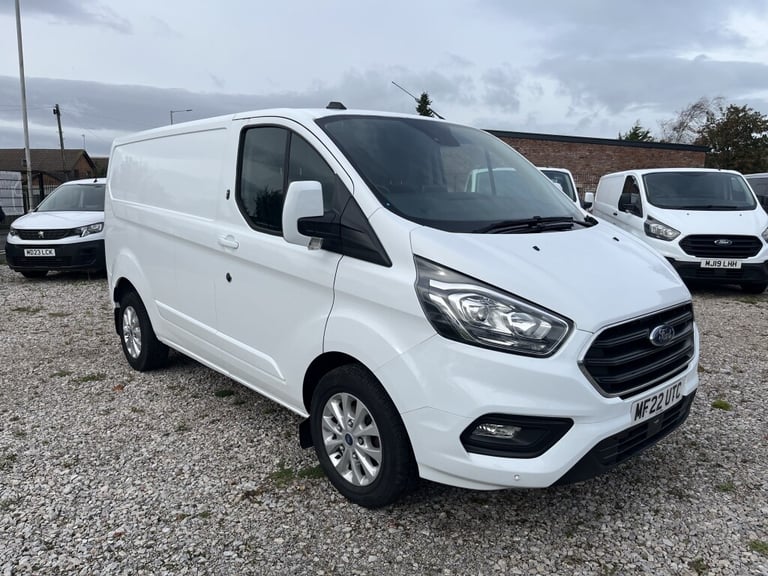 image for 2022 Ford Transit Custom 2.0 300 LIMITED P/V ECOBLUE Manual Panel Van Diesel Manual