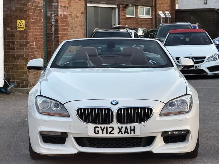 2012 BMW 6 Series 640d M Sport 2dr Auto CONVERTIBLE Diesel Automatic