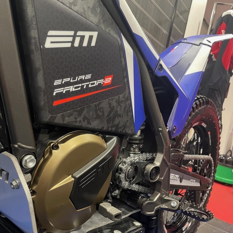 2026 EM EPURE FACTOR-e 2.5 kWh WORLDS FIRST ELECTRIC TRIALS BIKE WITH GEARBOX