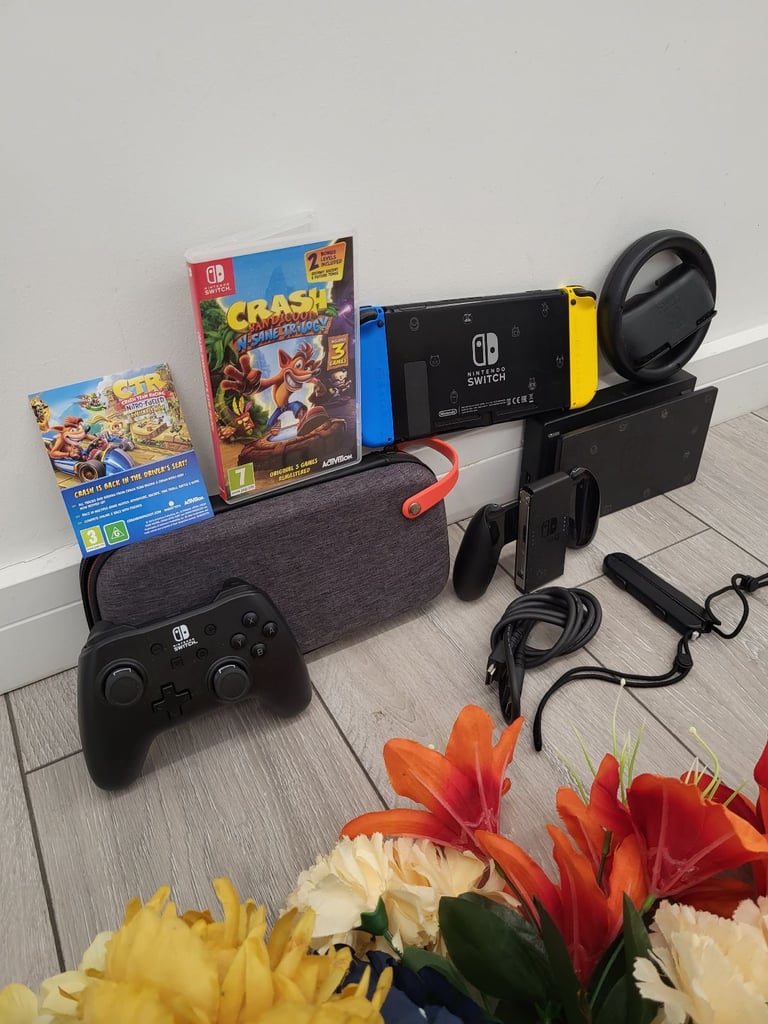 image for Nintendo switch fortnite edition with case and game 