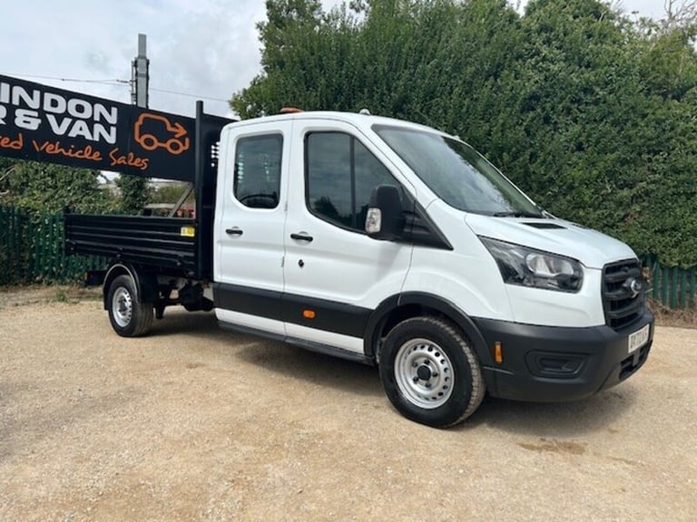 2022 Ford Transit T350 2.0TDCi D/Cab LEADER 7 Seat HD Tipper 130PS Tipper Diesel Manual