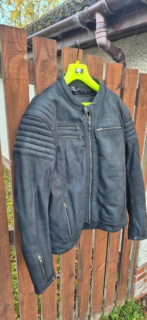 Richa leather motorcycle jacket