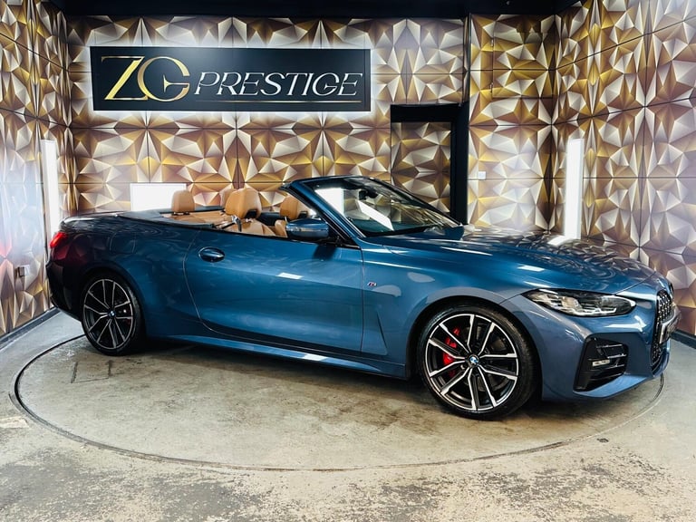 2021 BMW 4 Series 2.0 430i M Sport Auto Euro 6 (s/s) 2dr CONVERTIBLE Petrol Automatic