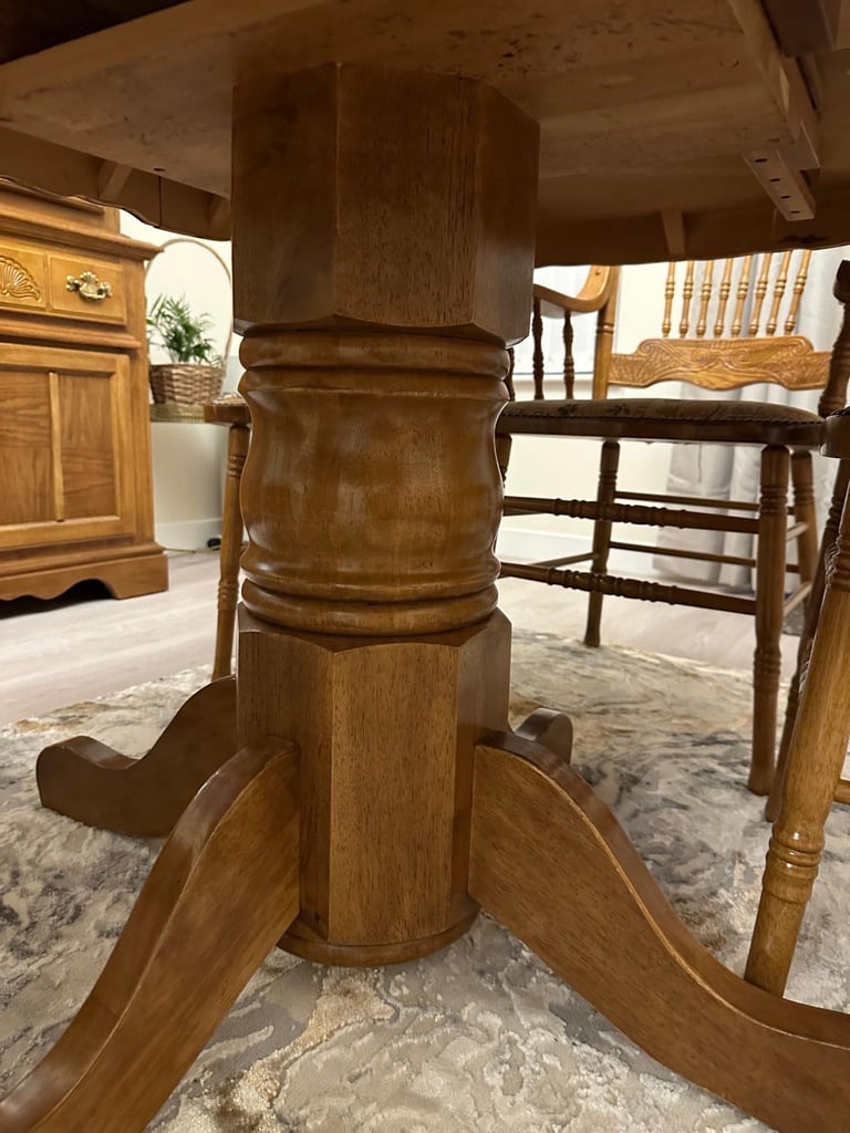 Dinning table with display unit 