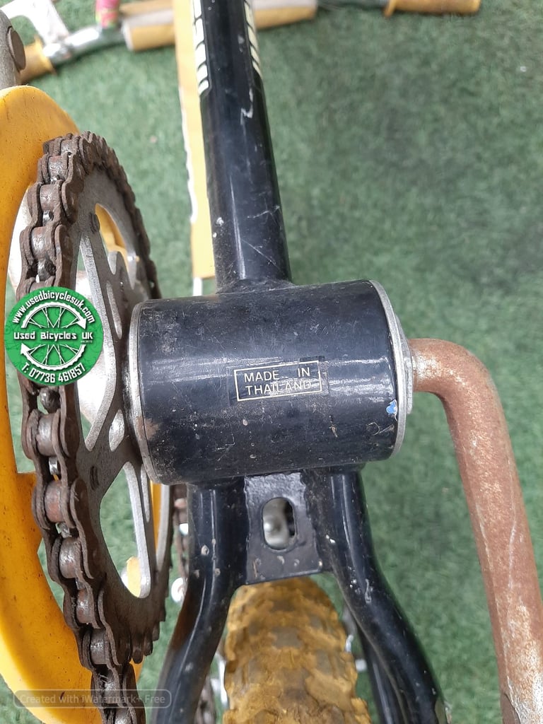 1980's Universal BMX Super Tracker 16 inch wheels Survivor working condition. 