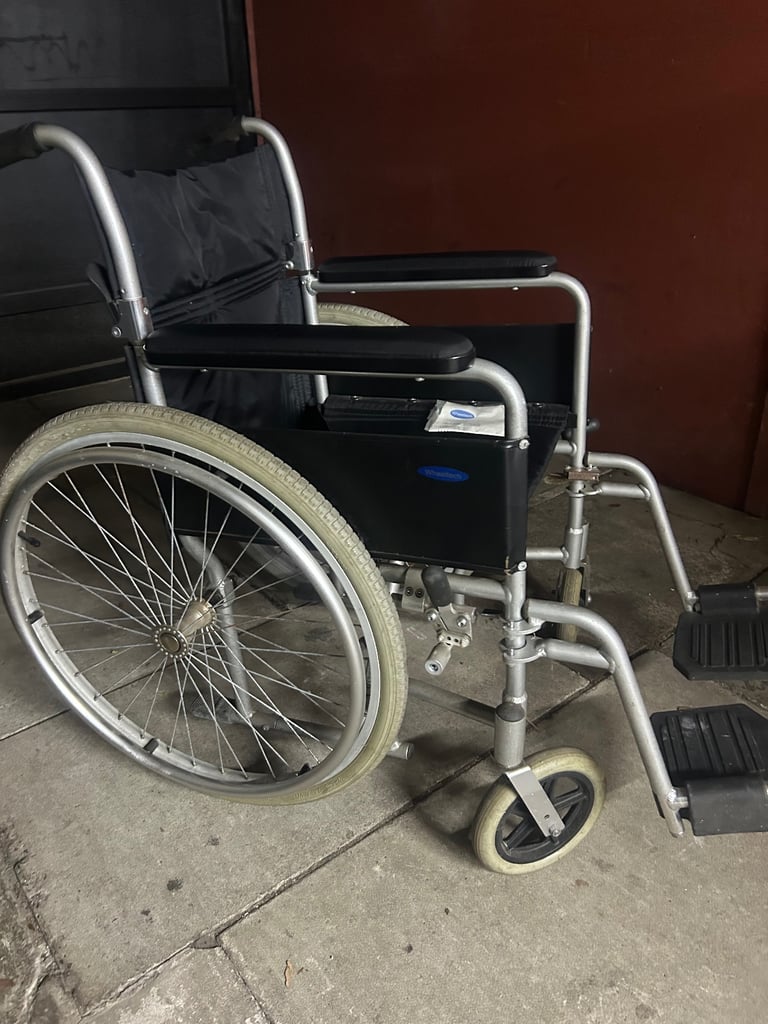 image for Wheelchair with seat pad 