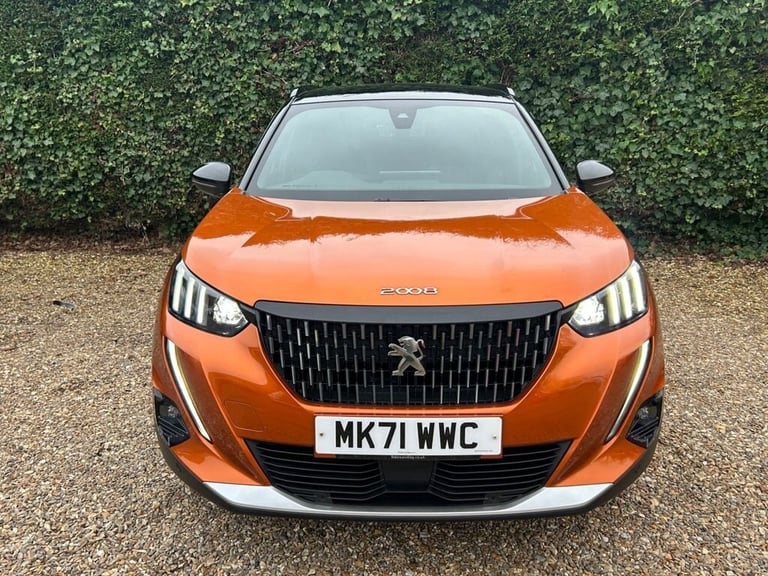 2021 Peugeot 2008 1.2 PureTech GT SUV 5dr Petrol Manual Euro 6 (s/s) (130 ps) HATCHBACK Petrol Ma...