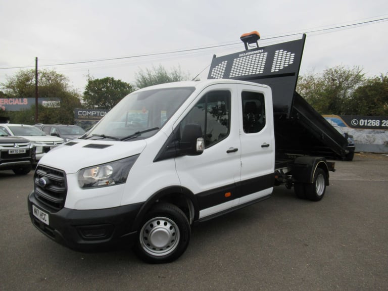2021 Ford Transit 2.0 350 EcoBlue Leader Tipper Double Cab 4dr Diesel Manual FWD L3 Euro 6 (s Tip...
