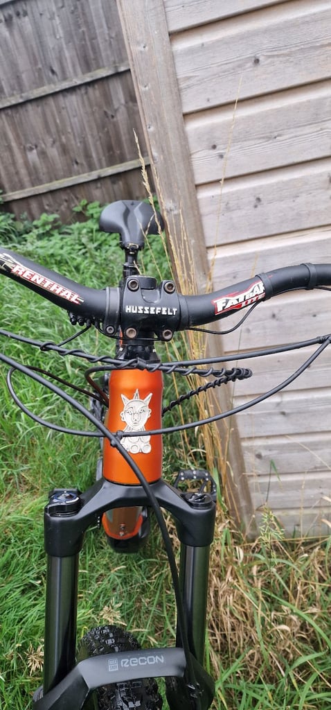 Voodoo zobop e bike medium frame 27.5x2.8 wheels full suspension 