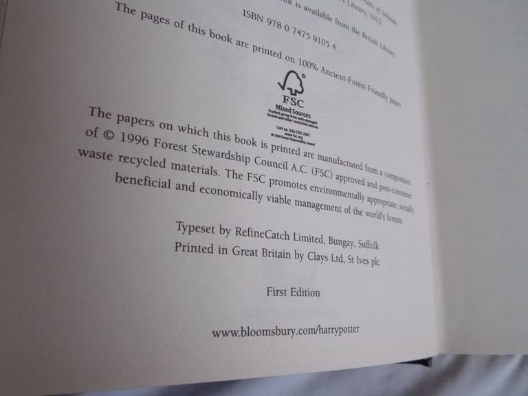 HARRY POTTER DEATHLY HALLOWS 1ST EDITION HARDBACK + AUDIO CDs 20 CDs