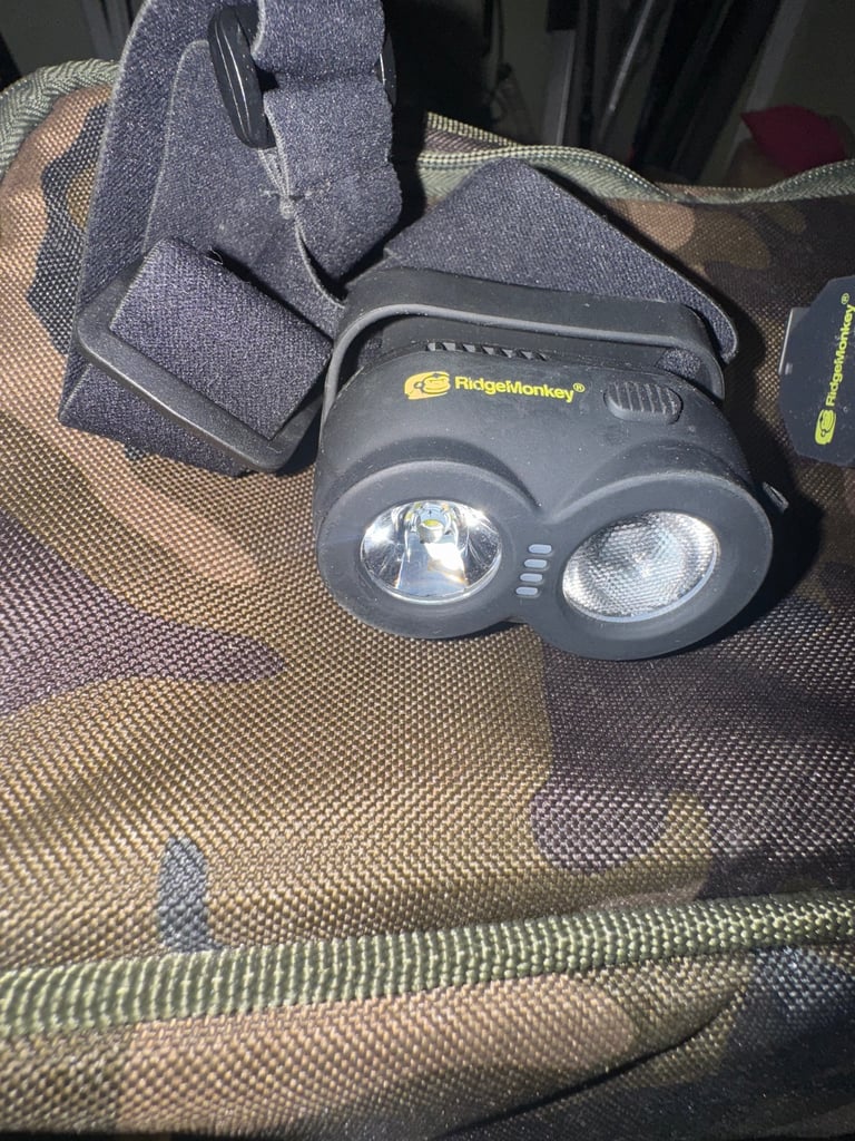 Ridgemonkey armoury box and lights 