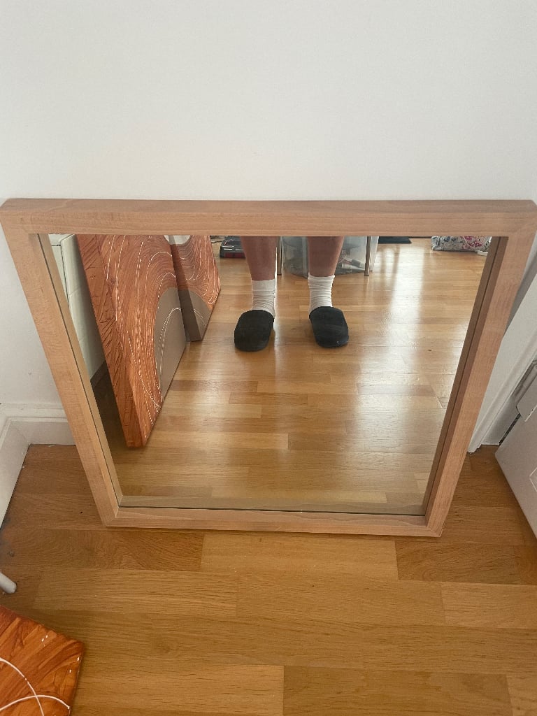 image for John Lewis beech mirror 