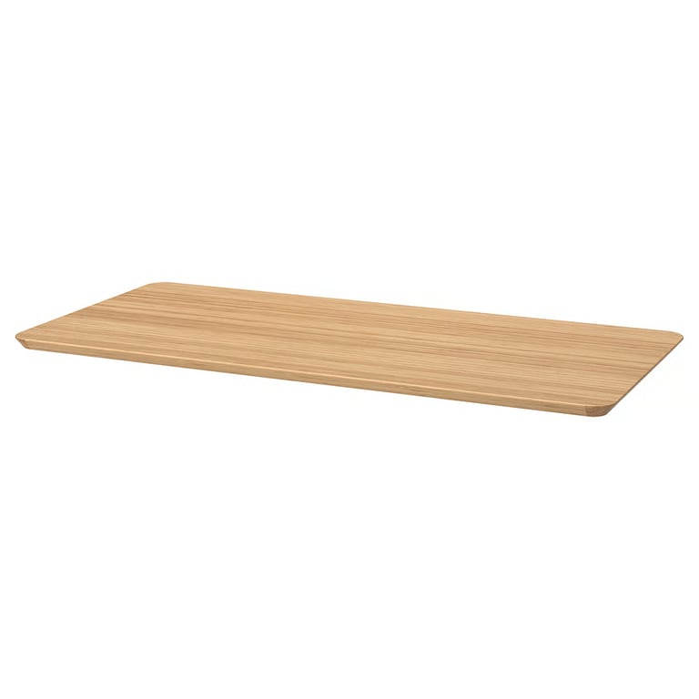 IKEA trestles and bamboo table top (no particle board)