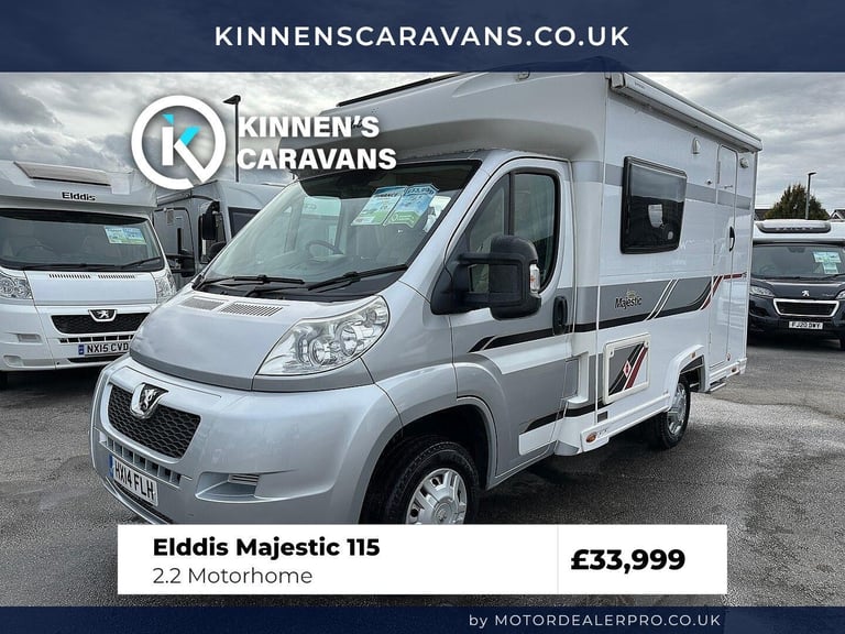image for 2014 Elddis Majestic 115 2.2 Motorhome