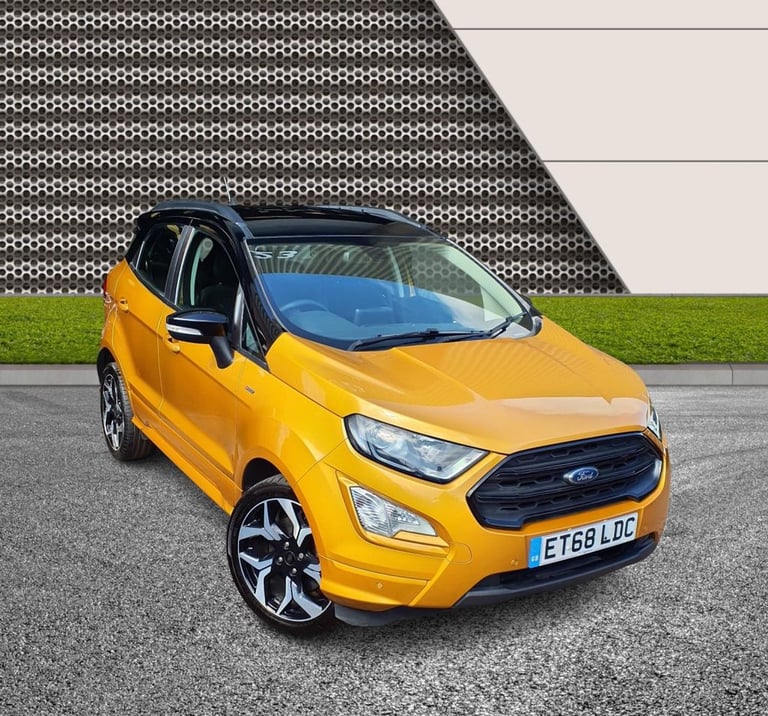 image for 2019 68 FORD ECOSPORT 1.0T ECOBOOST GPF ST-LINE SUV 5DR PETROL AUTO EURO 6 (S/S)