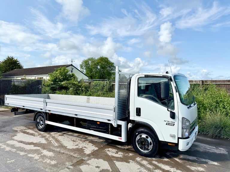 2019 ISUZU FORWARD N75,150 DROPSIDE ALLOY FLATBED 21FT EURO-6 U-LEZ SCAFFOLD