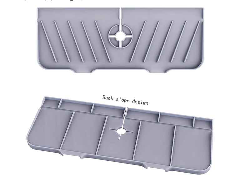 Sink Splash Guard Drip Catcher Mat( 2 pack) brand new 