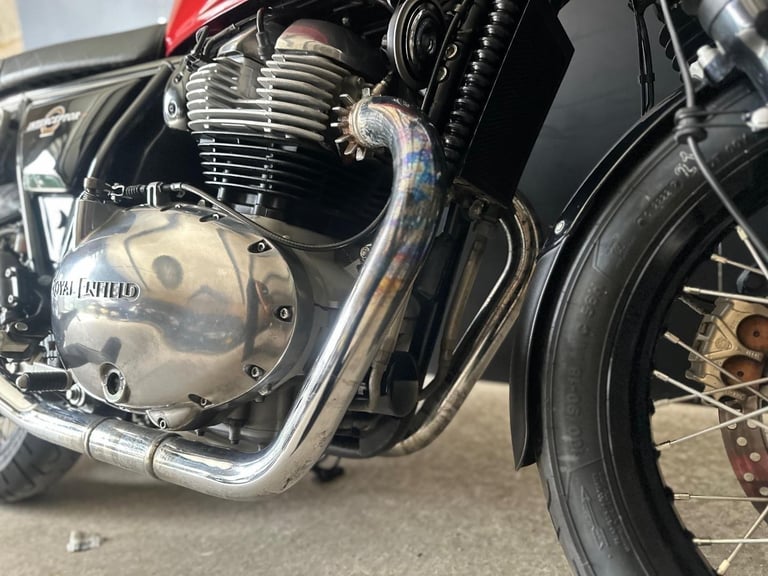 STUNNING LOW MILEAGE 2022/72 ROYAL ENFIELD INTERCEPTOR 650 MOTORCYCLE