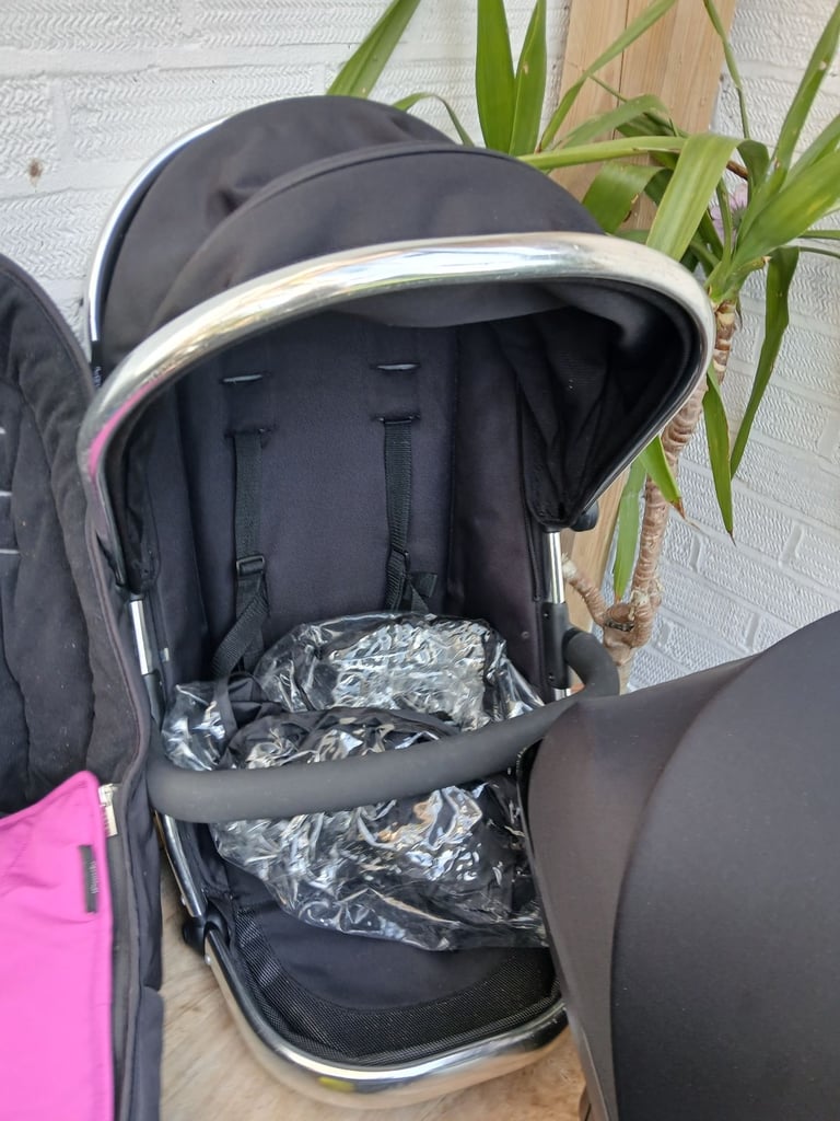 iCandy Peach 2 2in1 Black Double Travel System