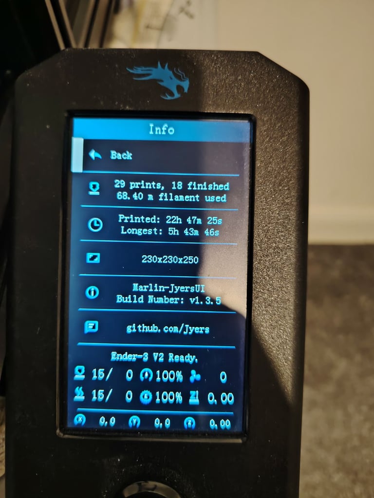 Ender 3 v2 3d printer 