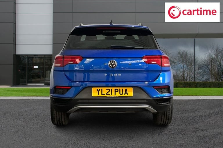 2021 21 VOLKSWAGEN T-ROC 1.5 TSI EVO BLACK EDITION SUV 5DR PETROL MANUAL EURO 6 