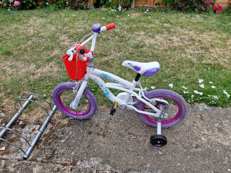 KIDS GIRLS CHILDREN AVIGO 14 INCH WHEELS BIKE BICYCLE