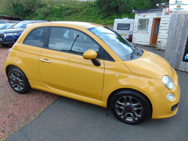 image for FIAT 500 1.2 500 1.2 69hp S * ONLY 34013 MILES * 8 SERVICE STAMPS * MOT AUGUST