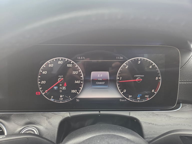 Mercedes-Benz, AMG,E CLASS, Saloon, 2019, Semi-Auto, 1950 (cc), HPI Clr,136 Miles £10250 Only