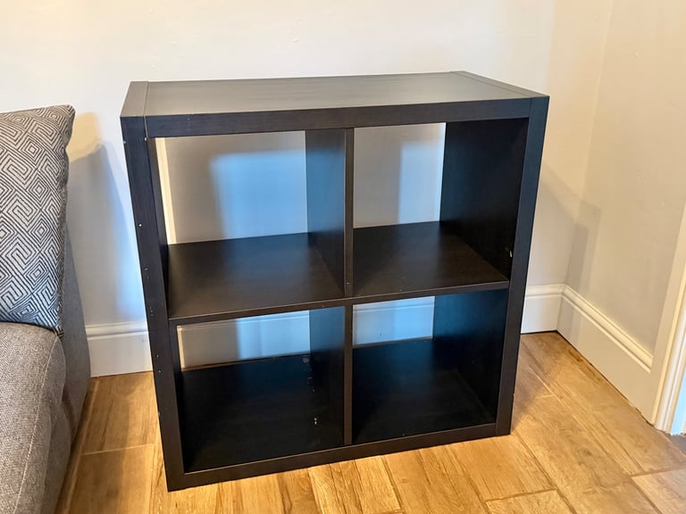 image for BLACK IKEA KALLAX UNIT