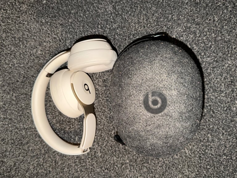 Beats by Dr. Dre Solo Pro Wireless Noise Cancelling On-Ear Headphones Ivory