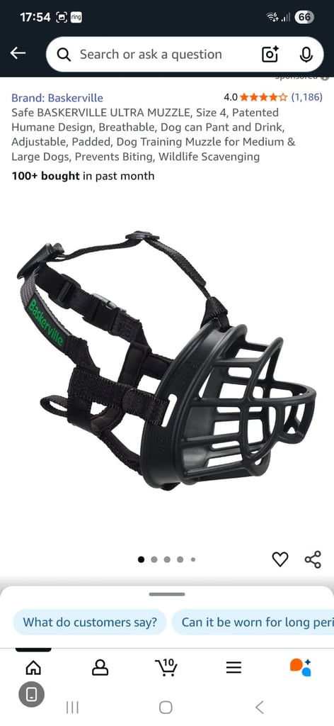 Baskerville ultra dog muzzle