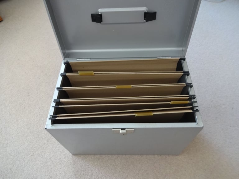 image for Portable A4 Metal Filing Cabinet - Storage Files
