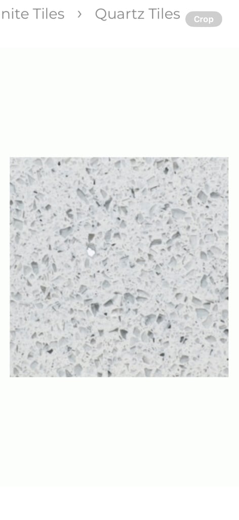 White Quartz 60cm x 60cm Wall and Floor tile