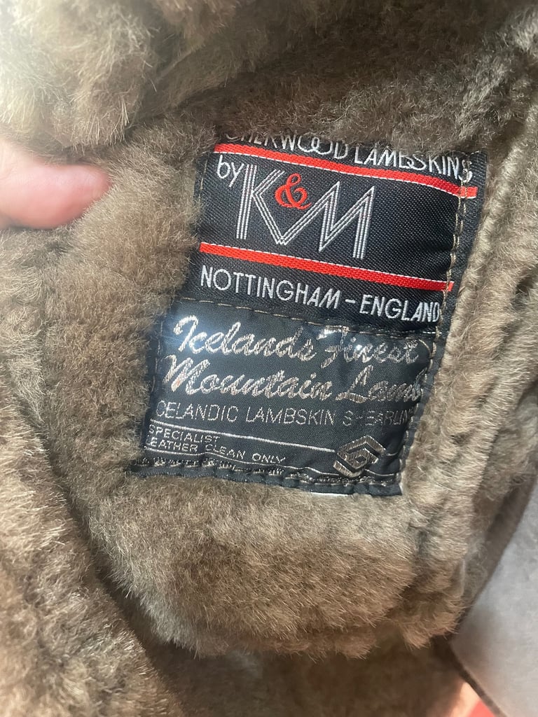 image for Ladies XL sheepskin coat