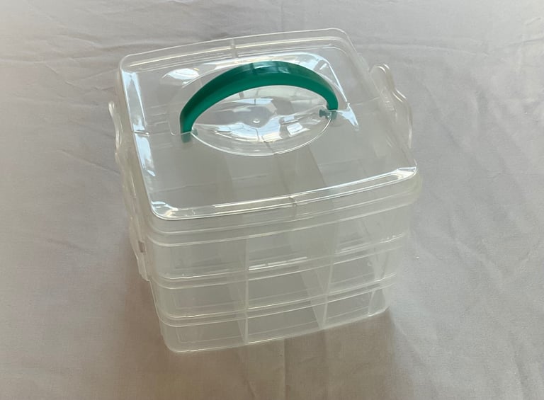 image for Storage box with 18 sections