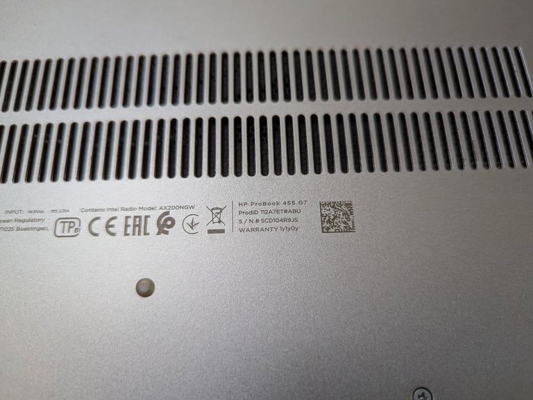 HP ProBook 455 G7 15.6" Laptop Ryzen 5 4500U 2.3GHz 8GB RAM 256GB SSD