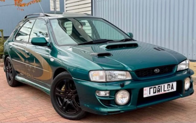 2001 Subaru Impreza Turbo 2000 4WD 5dr HATCHBACK Petrol Manual
