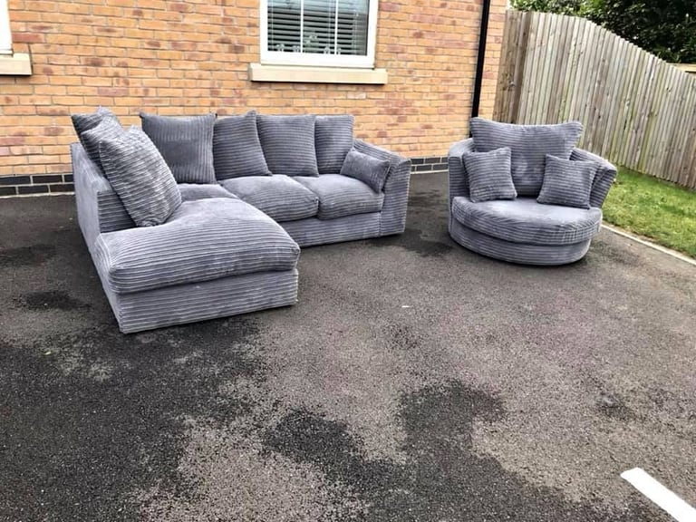 Cord corner sofa on sale | in Ashley Down, Bristol | Gumtree