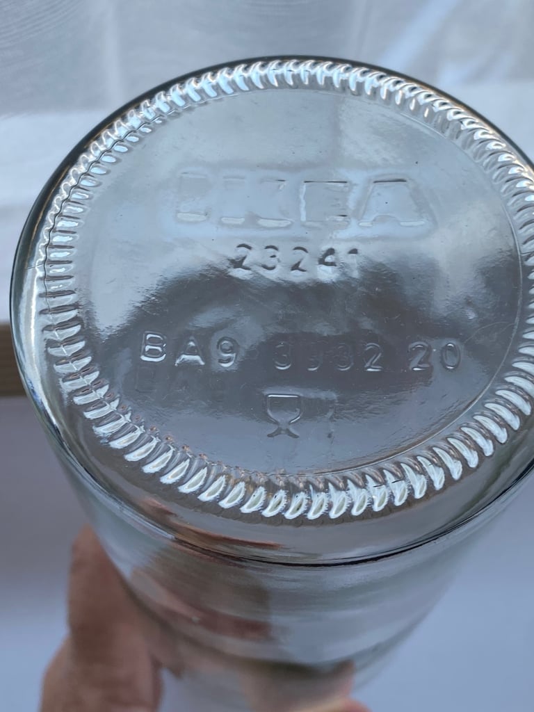 image for 40 IKEA bottles with swing top stopper