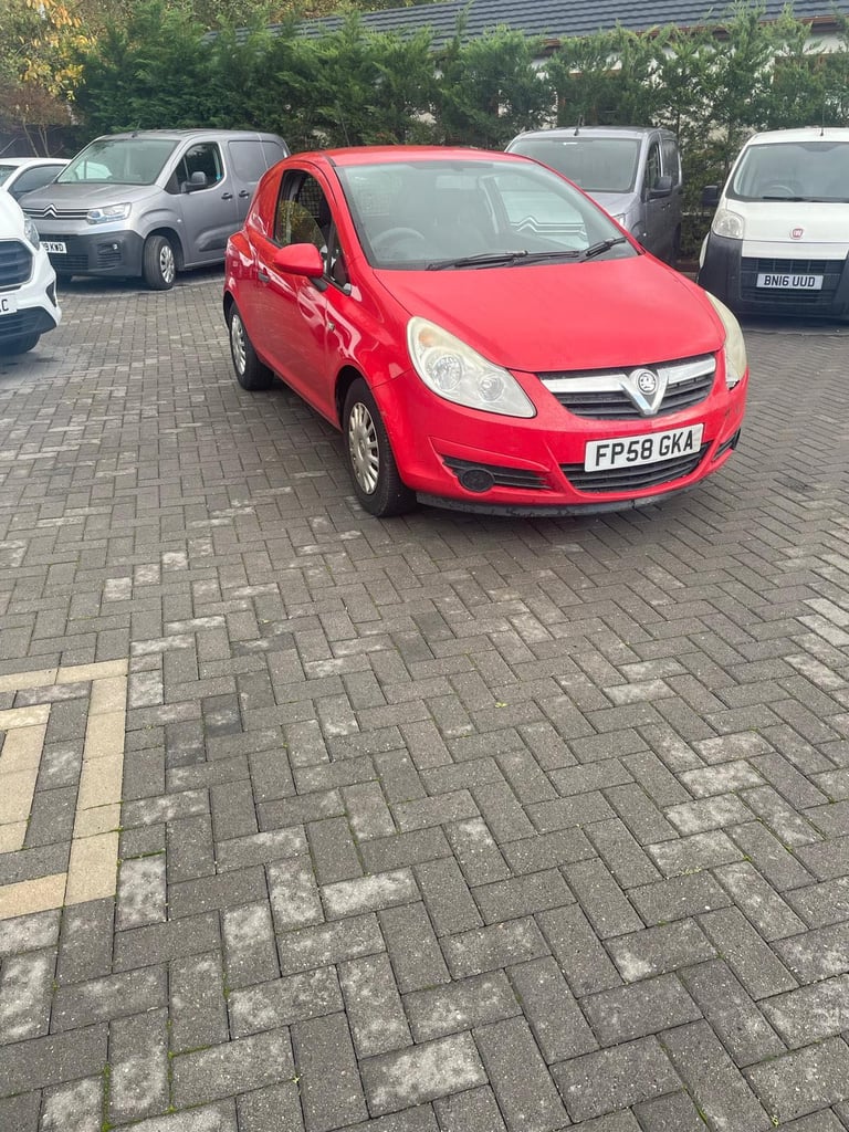 Vauxhall, CORSA, Car Derived Van, 2008, Manual, 1248 (cc)