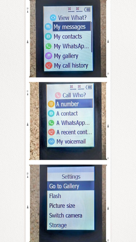 1 X Mobile Phone (DORO 7030)