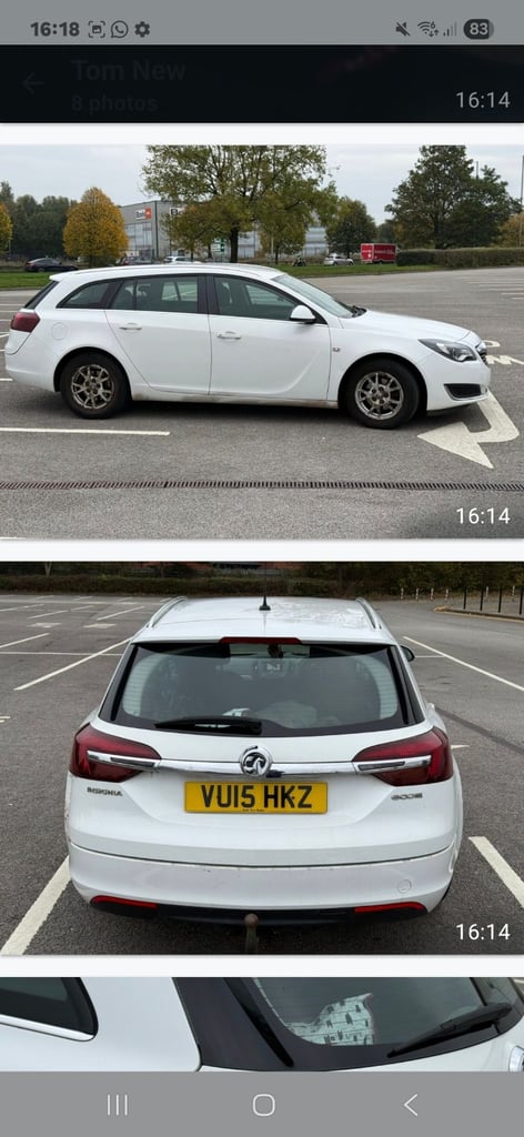 Vauxhall, INSIGNIA, Estate, 2015, Manual, 1956 (cc), 5 doors