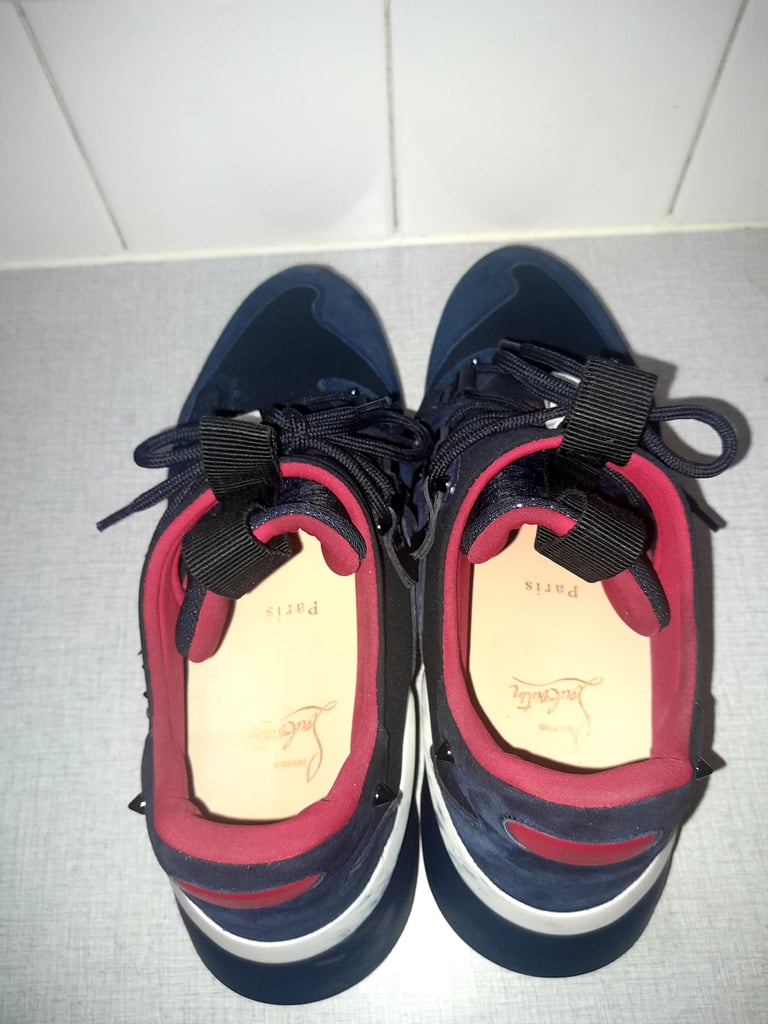 image for Red Bottom Trainers Size 9