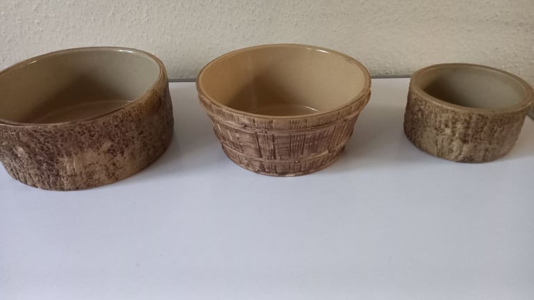3 x hillstonia bowls