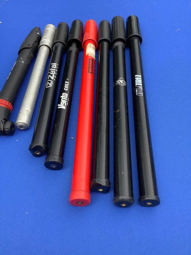 Variety of different types of hand pumps 