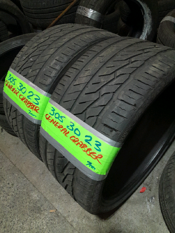 305 30 23 general grabber tyers 7mm tread free fit open 7 days 