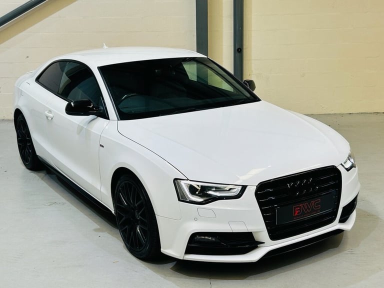AUDI A5 2.0 TDI BLACK EDITION PLUS COUPE *ULEZ* 2 DOOR DIESEL MANUAL WHITE 2016