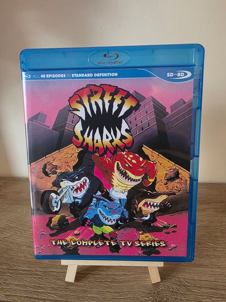 Street sharks and extreme dinosaurs complete bluray sets (discotek)